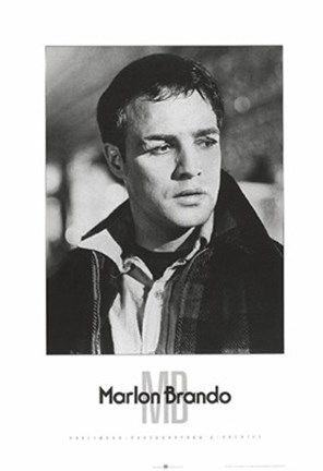 Framed Marlon Brando, photo2 Print