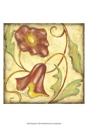 Framed Hacienda II Print