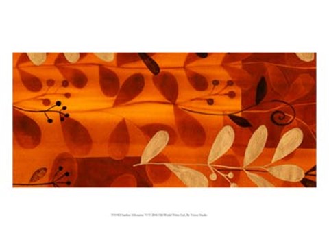 Framed Sun Kissed Silhouette VI Print