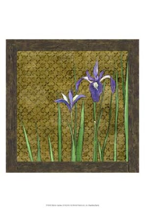 Framed Exotic Garden III Print