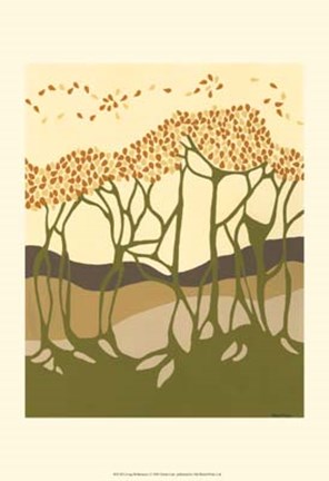 Framed Living Wilderness I Print