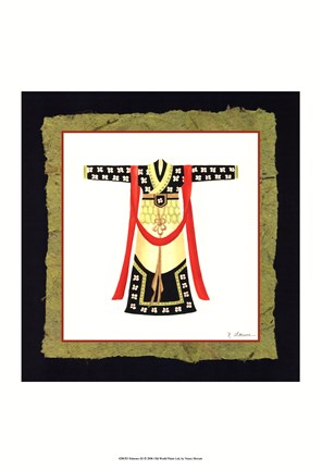 Framed Kimono III Print