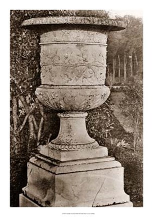Framed Versailles Urn II Print