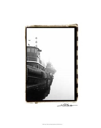 Framed Tugs Print