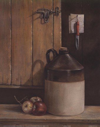 Framed Apple Cider Print