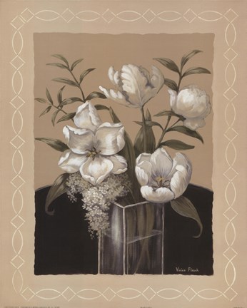 Framed Black &amp; Tan II Print