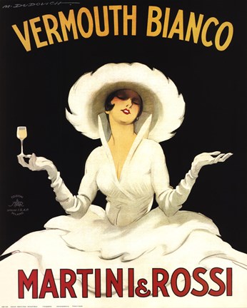 Framed Martini &amp; Rossi Print