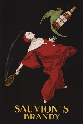 Framed Sauvion's Brandy Print