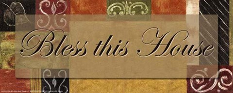 Framed Words to Live By, DcorBless this House Print