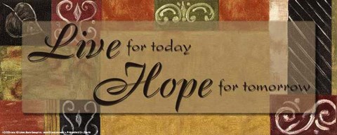 Framed Words to Live By, DcorLive for Today Print