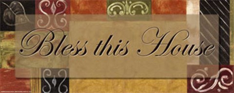 Framed Words to Live By, DcorBless this House Print