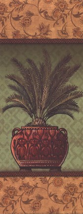 Framed Tropical Plants II - mini Print
