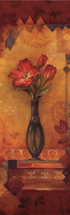 Framed Bud Vase II Print