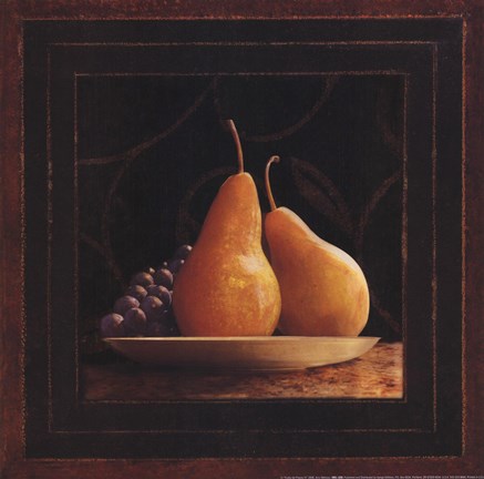 Framed Frutta del Pranzo IV Print