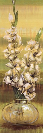 Framed Gladiolas Print