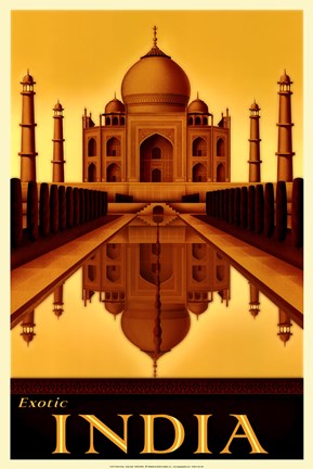 Framed Exotic India Print