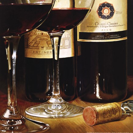 Framed Chianti Classico Print