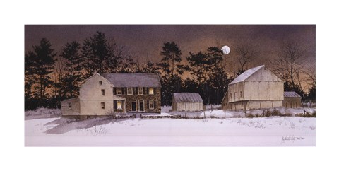 Framed Spruce Hill Print