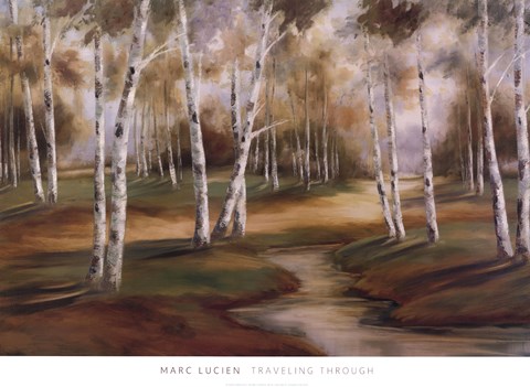 Framed Traveling Through Print