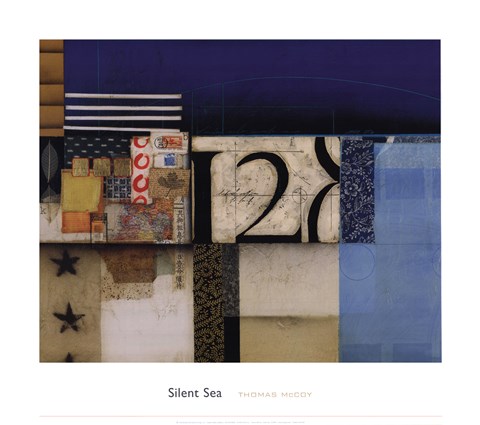 Framed Silent Sea Print