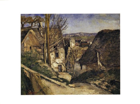 Framed House of the Hanged Man (La maison du pendu), Auvers sur Oise, 1873 Print