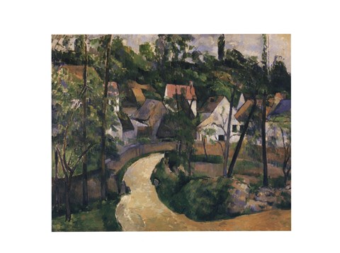 Framed Turn in the Road, c. 1881 Print