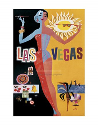 Framed Las Vegas Print