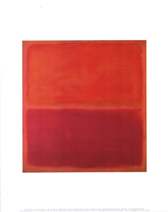 Framed Number 3, 1967 Print