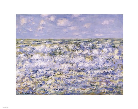 Framed Waves Breaking Print