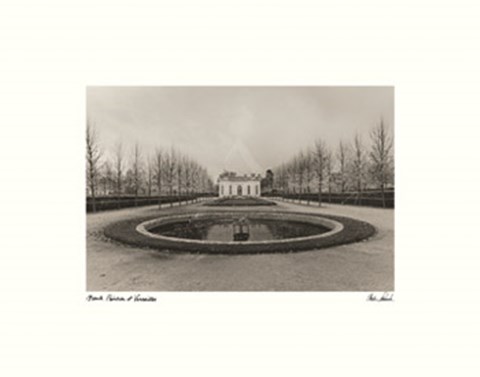 Framed French Pavilion at Versailles Print
