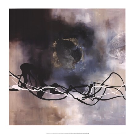 Framed Watery Hollow II Print
