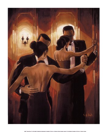 Framed Tango Shop II Print
