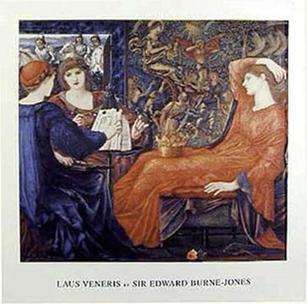 Framed Laus Veneris Print