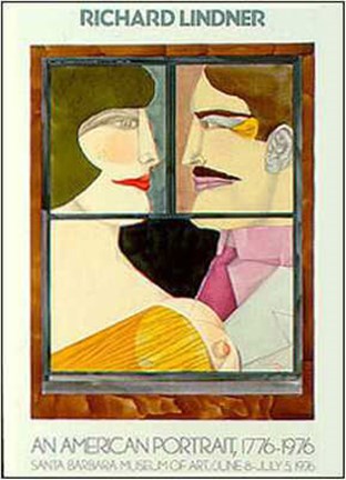 Framed American Portrait (Le) Print