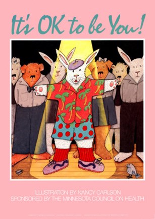 Framed It's Ok to Be You ! Print