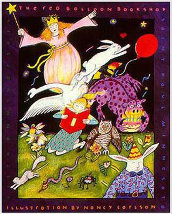 Framed Red Balloon Print