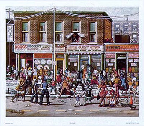 Framed Strip Print
