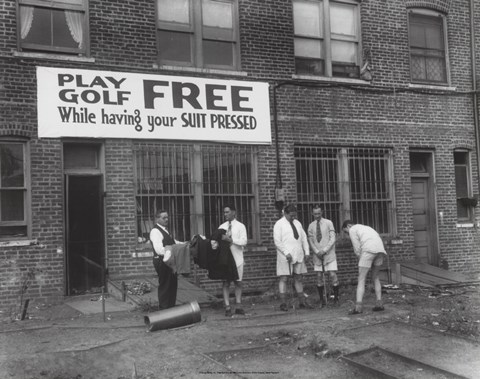 Framed Free Golf Print