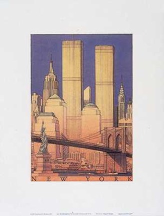 Framed New York Print