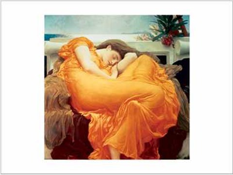 Framed Flaming June, c.1895 Print