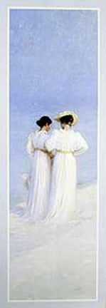 Framed Summer Afternoon on Skagen Beach  (detail) Print