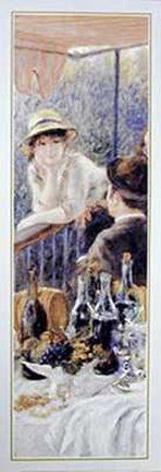 Framed Luncheon of the Boating Party, 1881 Print