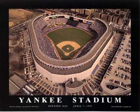 Framed Yankee Stadium - Bronx, New York Print