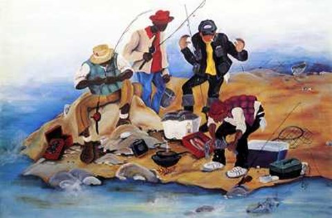 Framed it Was This Big Print