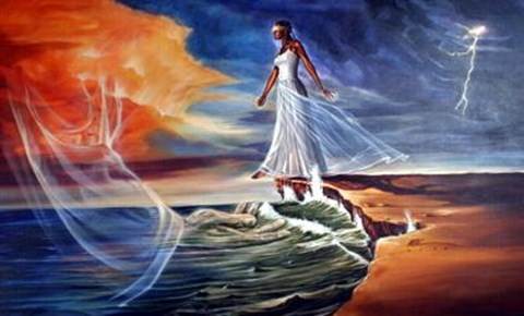 Framed Step Out on Faith Print