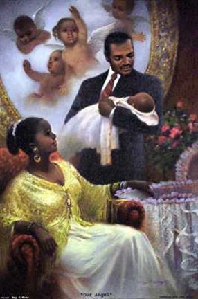 Framed Our Little Angel Print