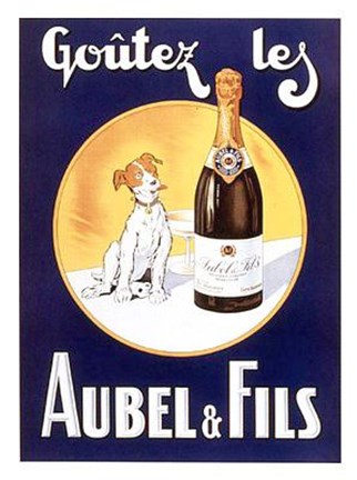 Framed Aubel Fils Print