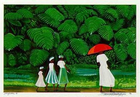Framed Daughters (Le-Seri) Print