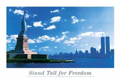 Framed Stand Tall for Freedom Print