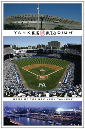 Framed Yankee Stadium Print